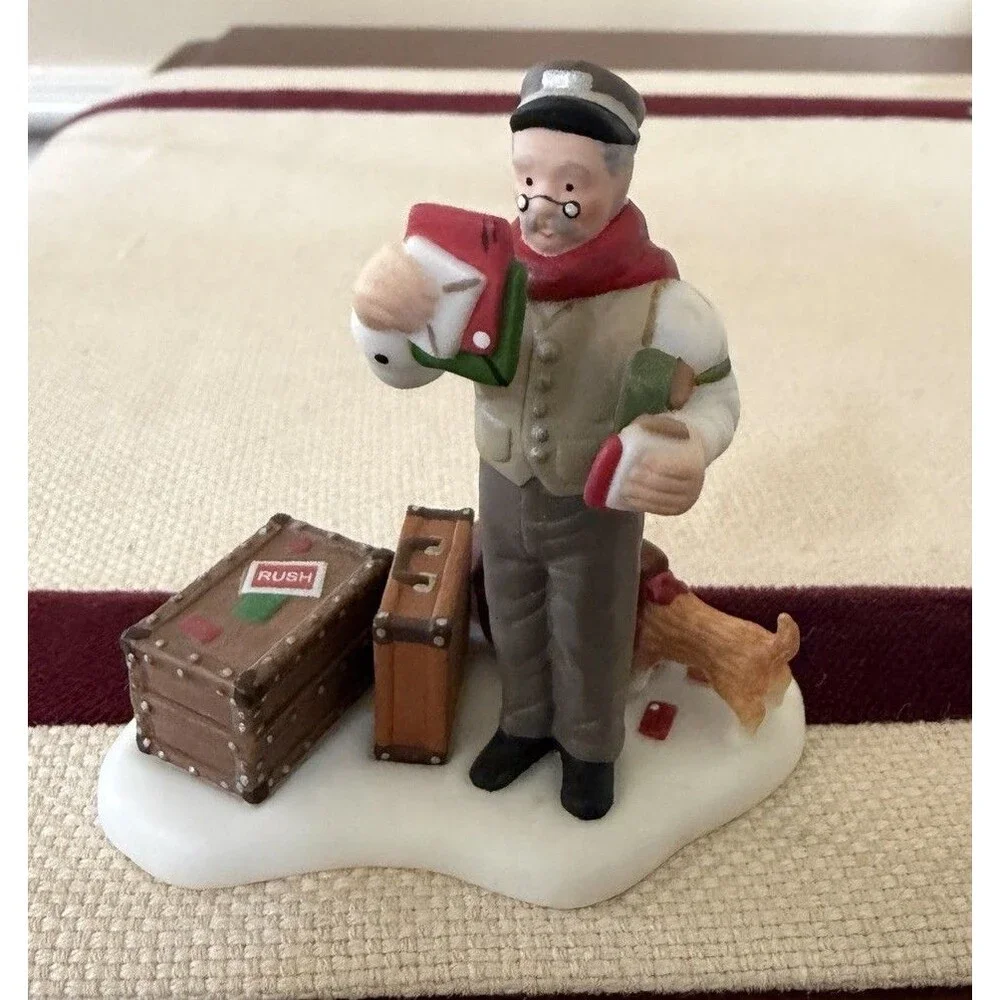 Department 56 Postal Pick-up Figurine From The New England Village Series #5640